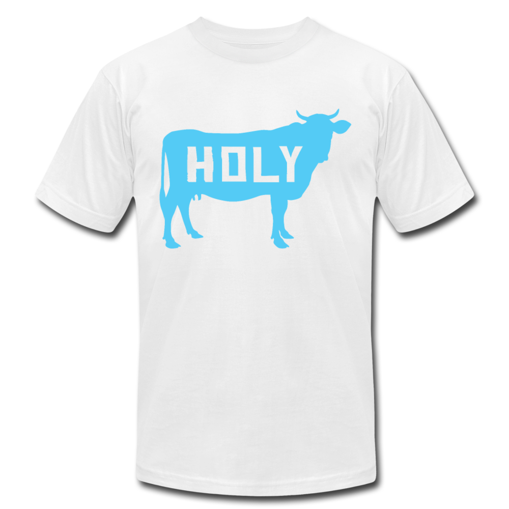 Holy Cow Unisex Canvas T-Shirt-Unisex Jersey T-Shirt | Bella + Canvas 3001-Teelime | shirts-hoodies-mugs