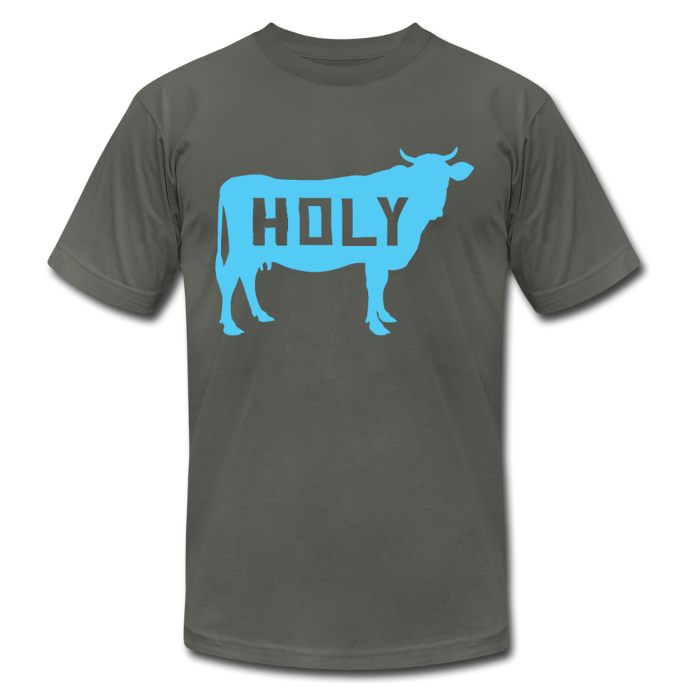 Holy Cow Unisex Canvas T-Shirt-Unisex Jersey T-Shirt | Bella + Canvas 3001-Teelime | shirts-hoodies-mugs