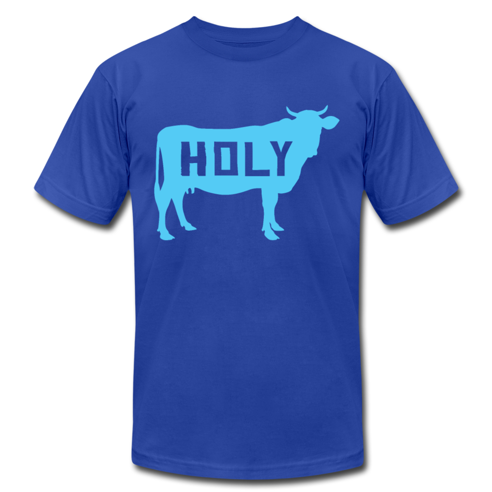 Holy Cow Unisex Canvas T-Shirt-Unisex Jersey T-Shirt | Bella + Canvas 3001-Teelime | shirts-hoodies-mugs