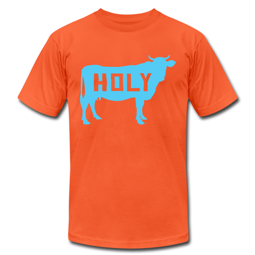 Holy Cow Unisex Canvas T-Shirt-Unisex Jersey T-Shirt | Bella + Canvas 3001-Teelime | shirts-hoodies-mugs