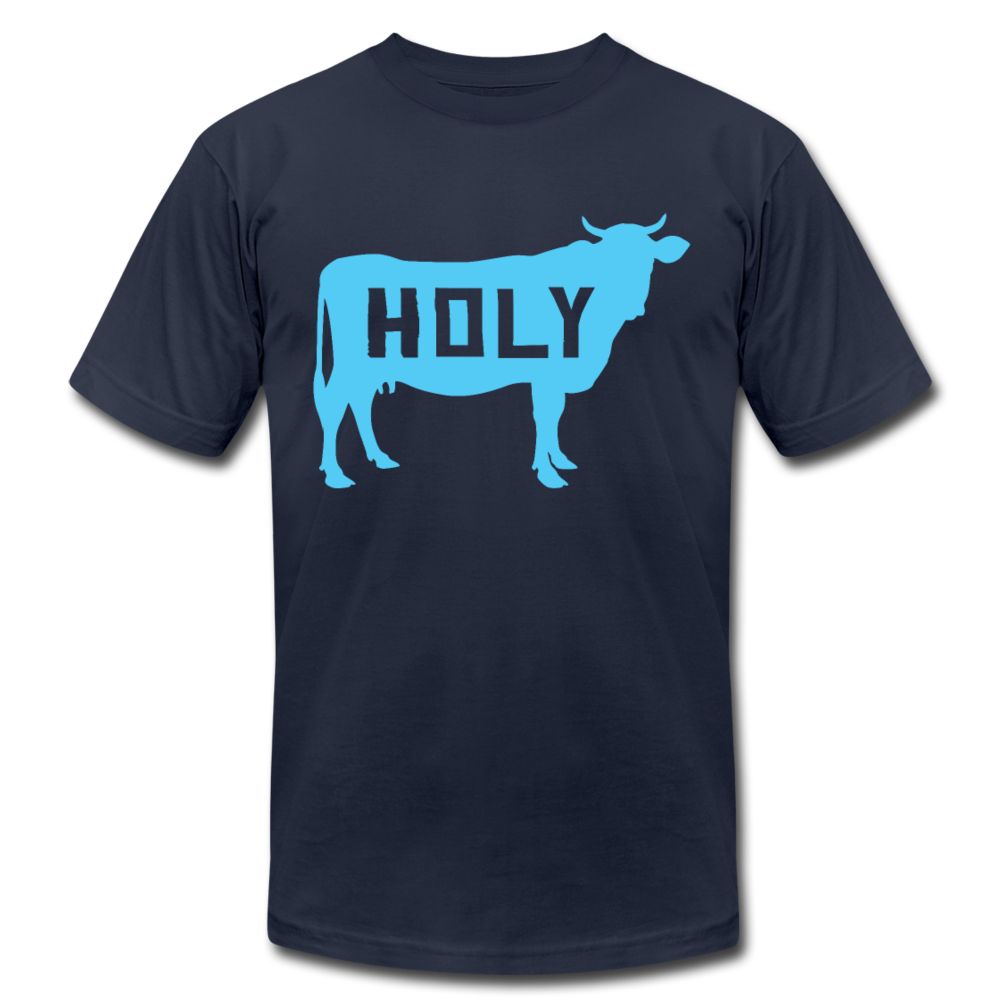 Holy Cow Unisex Canvas T-Shirt-Unisex Jersey T-Shirt | Bella + Canvas 3001-Teelime | shirts-hoodies-mugs
