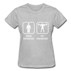 Weightlifting - Your husband My husband Gildan Ultra Cotton Ladies T-Shirt-Ultra Cotton Ladies T-Shirt | Gildan G200L-Teelime | shirts-hoodies-mugs