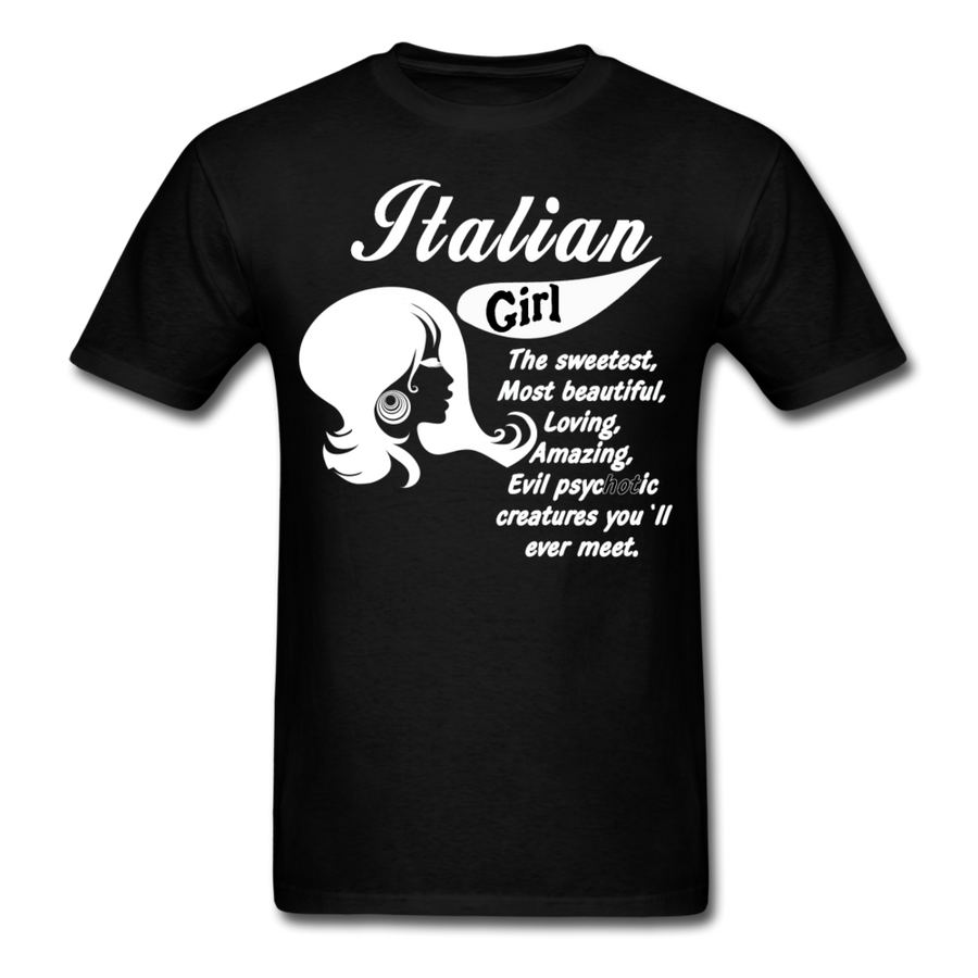Italian Girl Unisex T-Shirt-Unisex Classic T-Shirt | Fruit of the Loom 3930-Teelime | shirts-hoodies-mugs