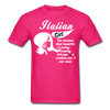 Italian Girl Unisex T-Shirt-Unisex Classic T-Shirt | Fruit of the Loom 3930-Teelime | shirts-hoodies-mugs