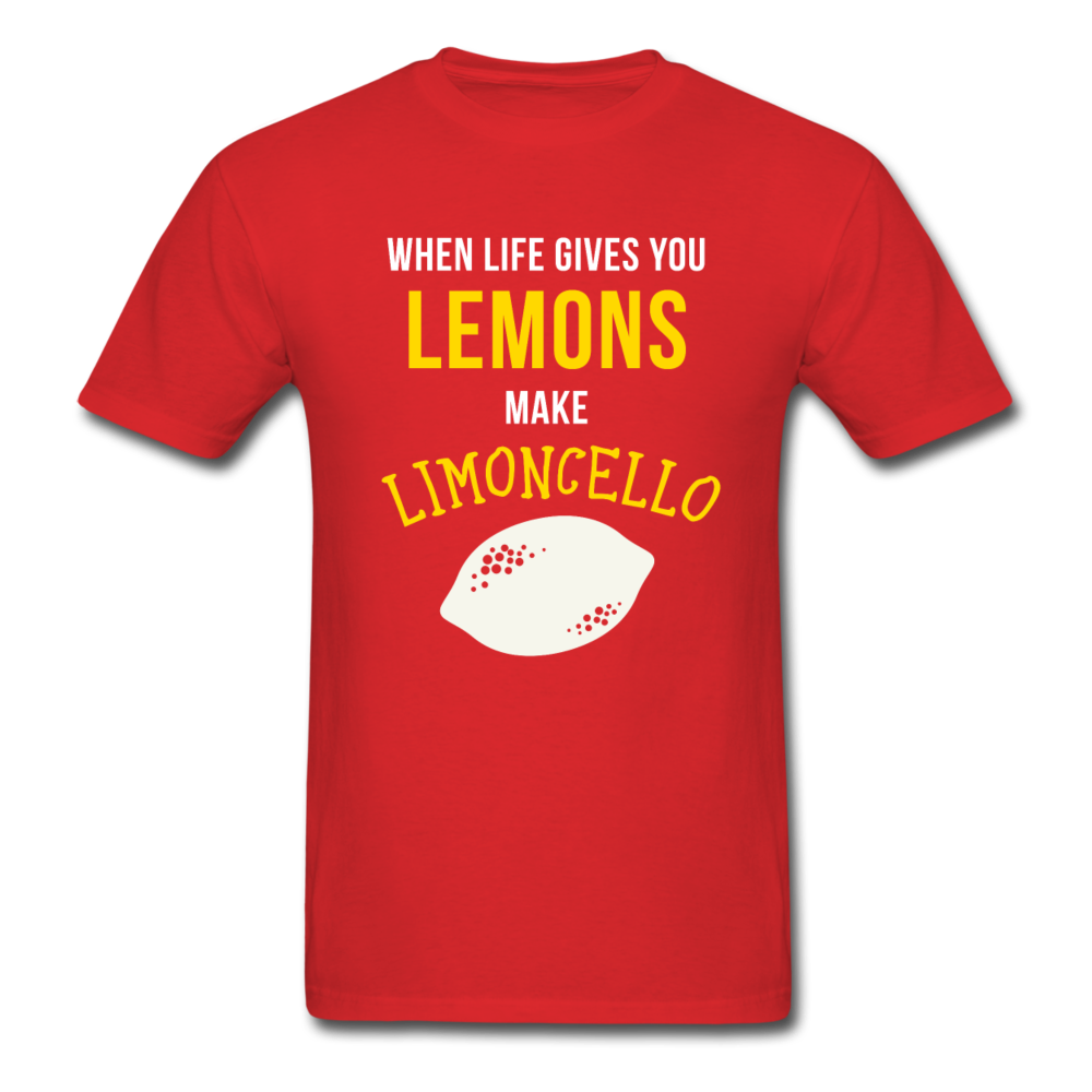 When life gives you lemons make Limoncello Unisex T-Shirt-Unisex Classic T-Shirt | Fruit of the Loom 3930-Teelime | shirts-hoodies-mugs