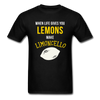 When life gives you lemons make Limoncello Unisex T-Shirt-Unisex Classic T-Shirt | Fruit of the Loom 3930-Teelime | shirts-hoodies-mugs