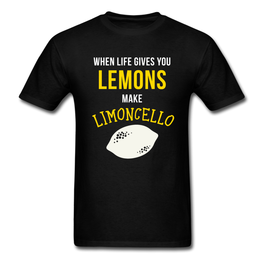 When life gives you lemons make Limoncello Unisex T-Shirt-Unisex Classic T-Shirt | Fruit of the Loom 3930-Teelime | shirts-hoodies-mugs