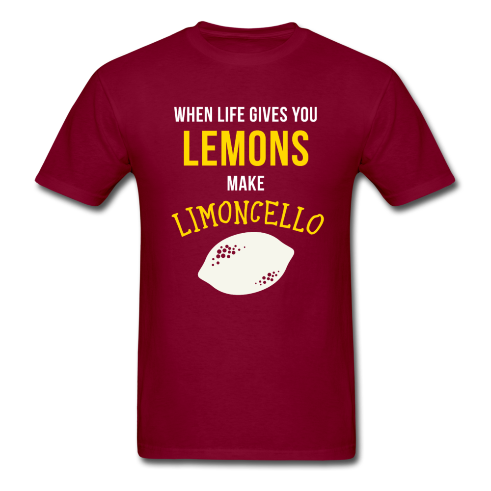 When life gives you lemons make Limoncello Unisex T-Shirt-Unisex Classic T-Shirt | Fruit of the Loom 3930-Teelime | shirts-hoodies-mugs