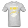 When life gives you lemons make Limoncello Unisex T-Shirt-Unisex Classic T-Shirt | Fruit of the Loom 3930-Teelime | shirts-hoodies-mugs