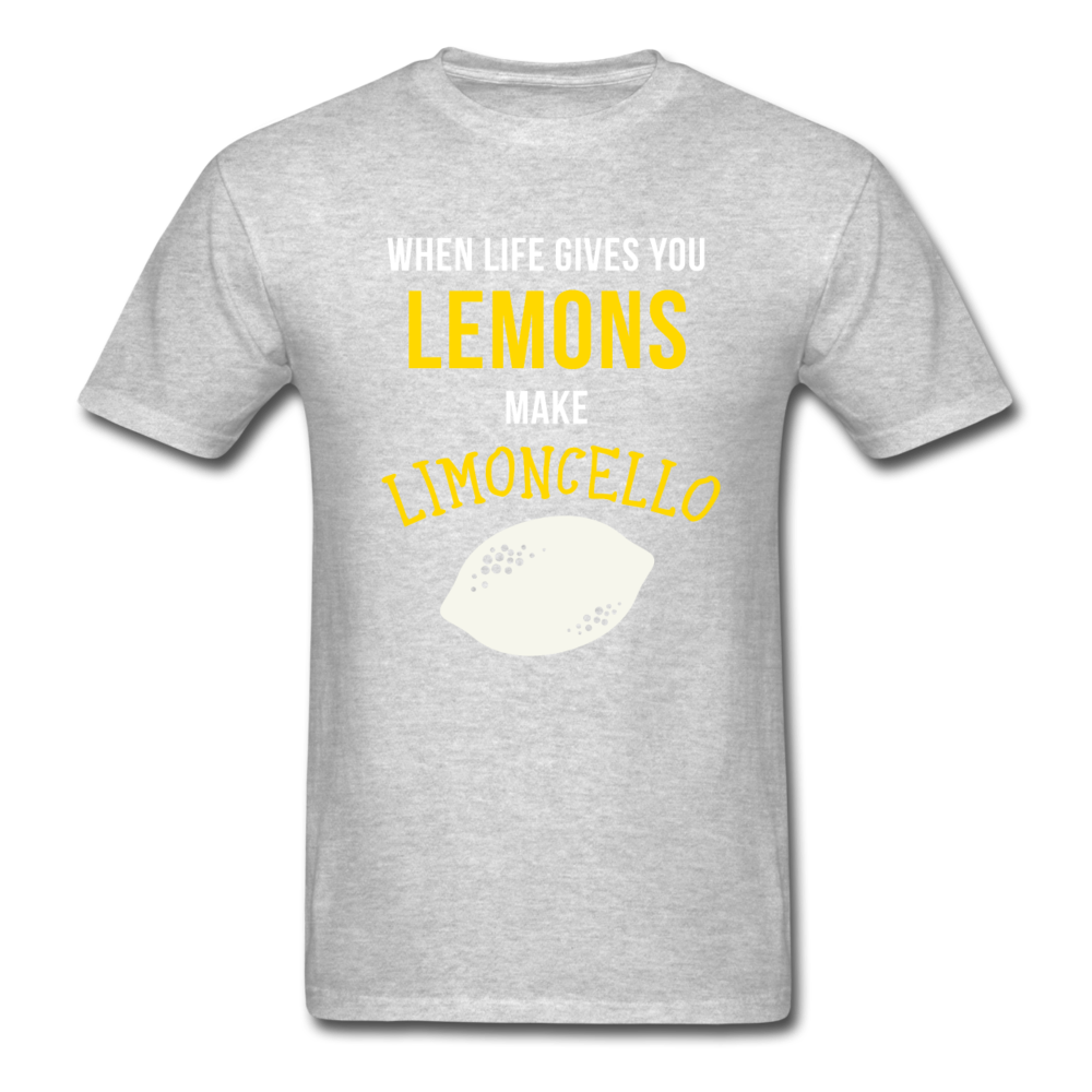 When life gives you lemons make Limoncello Unisex T-Shirt-Unisex Classic T-Shirt | Fruit of the Loom 3930-Teelime | shirts-hoodies-mugs