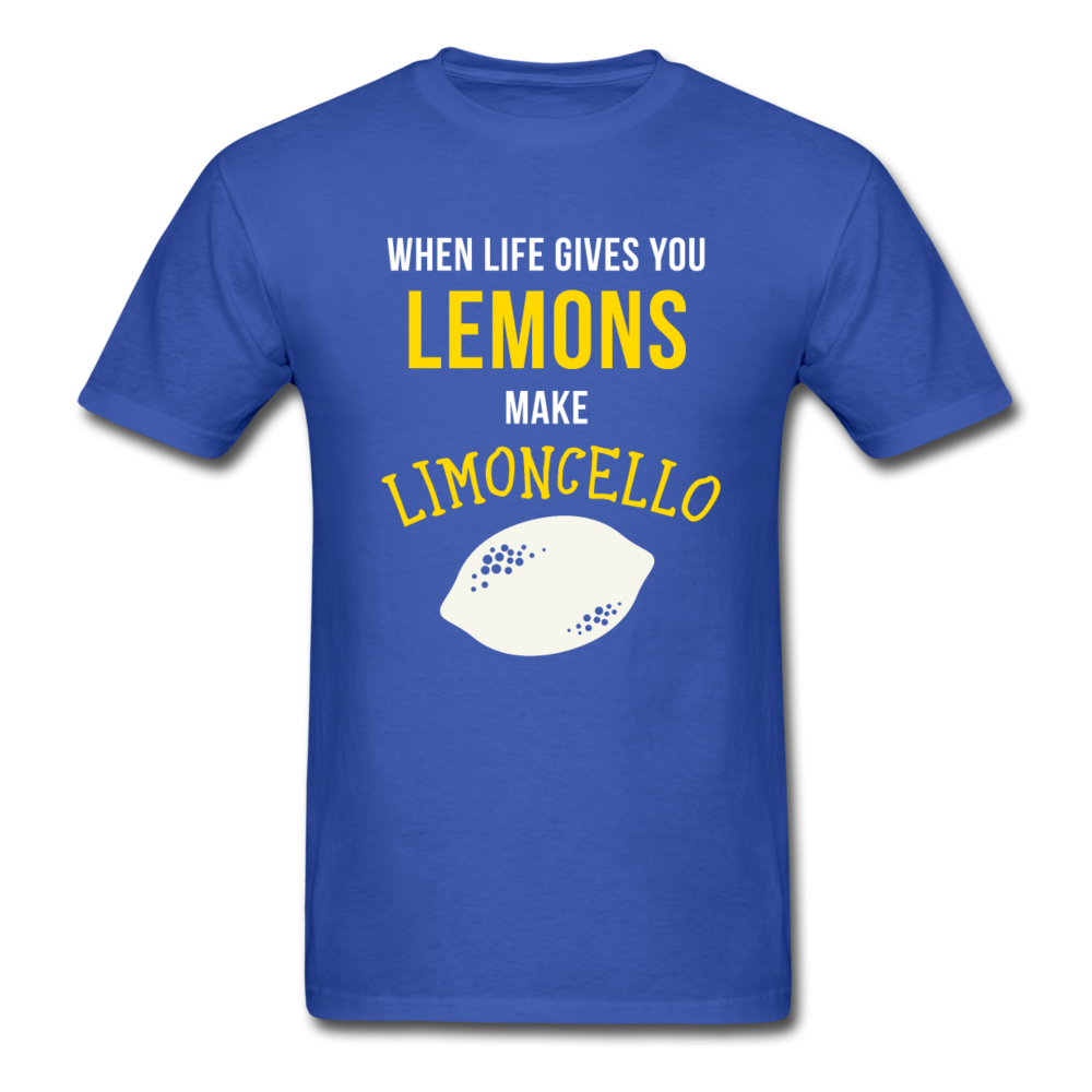When life gives you lemons make Limoncello Unisex T-Shirt-Unisex Classic T-Shirt | Fruit of the Loom 3930-Teelime | shirts-hoodies-mugs