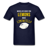 When life gives you lemons make Limoncello Unisex T-Shirt-Unisex Classic T-Shirt | Fruit of the Loom 3930-Teelime | shirts-hoodies-mugs