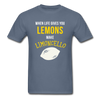 When life gives you lemons make Limoncello Unisex T-Shirt-Unisex Classic T-Shirt | Fruit of the Loom 3930-Teelime | shirts-hoodies-mugs