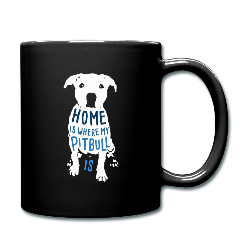 Home is where my Pitbull is Full color Mug-Full Color Mug | BestSub B11Q-Teelime | shirts-hoodies-mugs