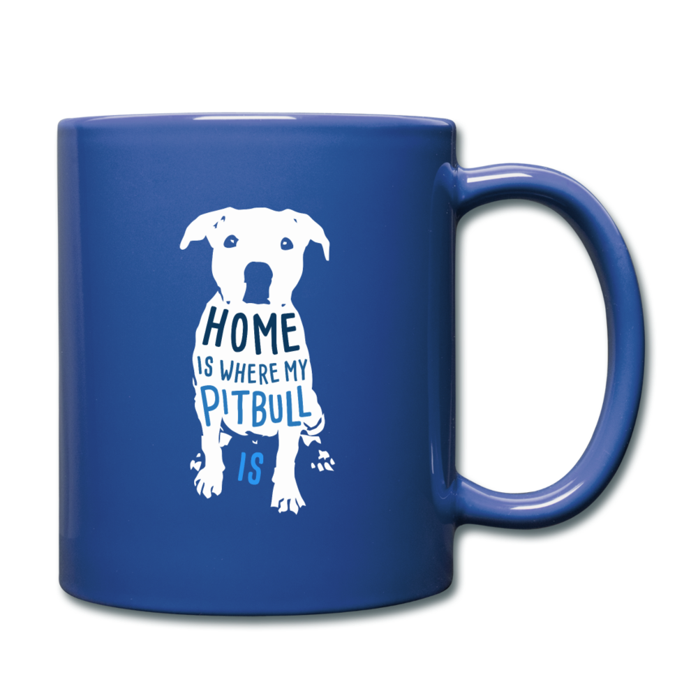 Home is where my Pitbull is Full color Mug-Full Color Mug | BestSub B11Q-Teelime | shirts-hoodies-mugs