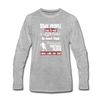Some people have to wait a lifetime to meet their favorite Football player mine calls me dad Unisex Longsleeve-Men's Premium Long Sleeve T-Shirt | Spreadshirt 875-Teelime | shirts-hoodies-mugs