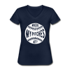 Where my pitches at Women's V-Neck T-Shirt-Women's V-Neck T-Shirt | Fruit of the Loom L39VR-Teelime | shirts-hoodies-mugs