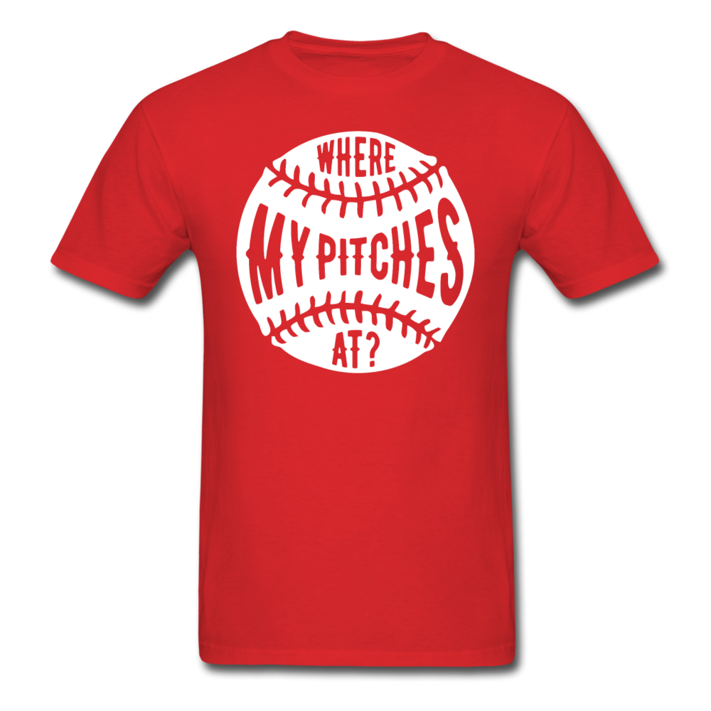 Where my pitches at Unisex T-Shirt-Unisex Classic T-Shirt | Fruit of the Loom 3930-Teelime | shirts-hoodies-mugs
