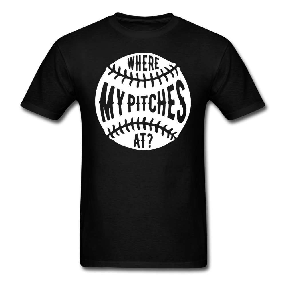 Where my pitches at Unisex T-Shirt-Unisex Classic T-Shirt | Fruit of the Loom 3930-Teelime | shirts-hoodies-mugs