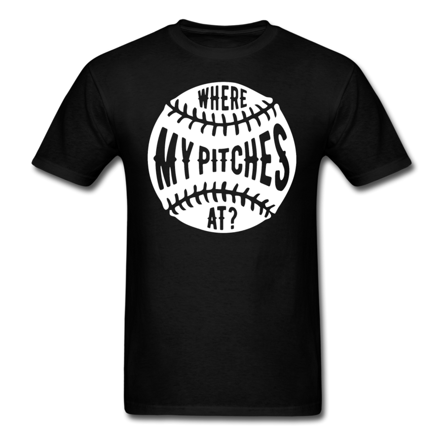 Where my pitches at Unisex T-Shirt-Unisex Classic T-Shirt | Fruit of the Loom 3930-Teelime | shirts-hoodies-mugs