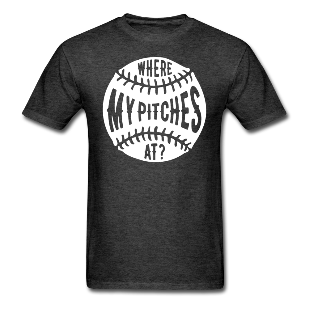 Where my pitches at Unisex T-Shirt-Unisex Classic T-Shirt | Fruit of the Loom 3930-Teelime | shirts-hoodies-mugs
