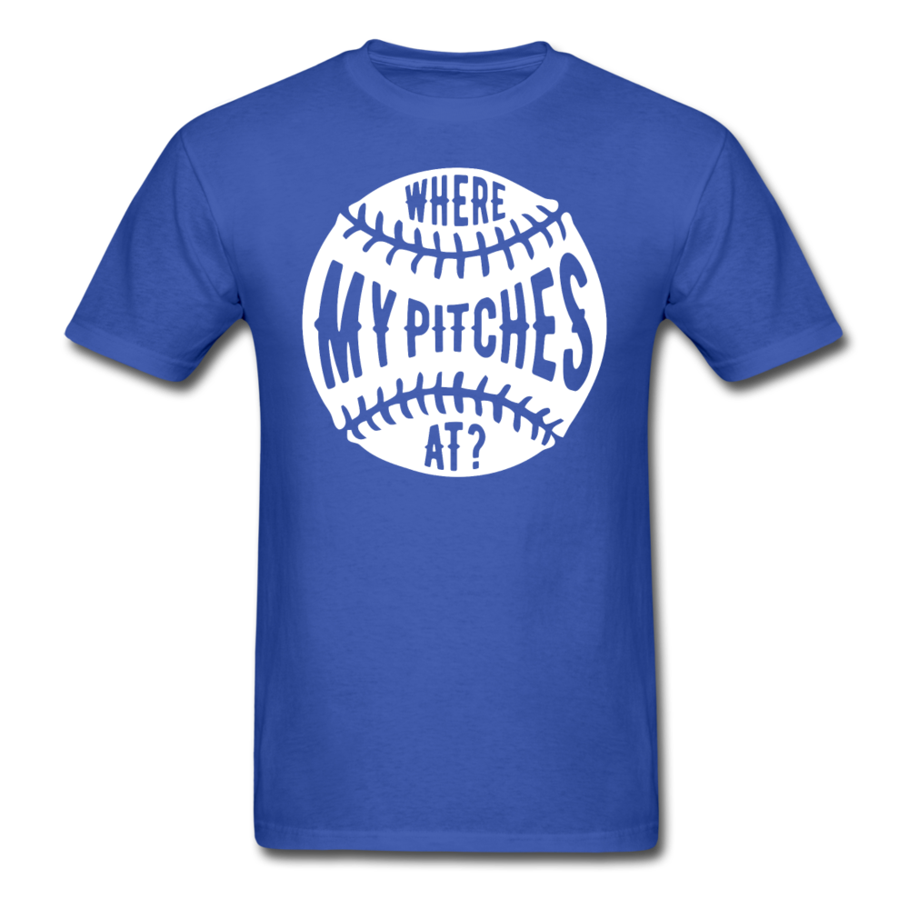 Where my pitches at Unisex T-Shirt-Unisex Classic T-Shirt | Fruit of the Loom 3930-Teelime | shirts-hoodies-mugs