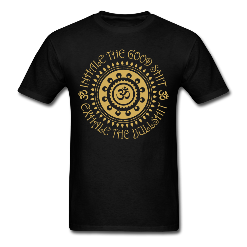 Inhale the good shit exhale the bullshit Unisex T-Shirt-Unisex Classic T-Shirt | Fruit of the Loom 3930-Teelime | shirts-hoodies-mugs