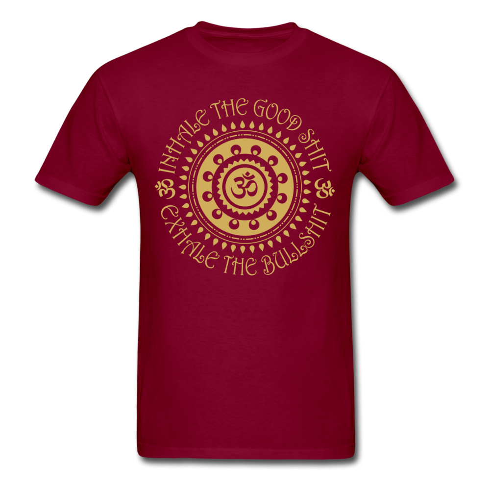 Inhale the good shit exhale the bullshit Unisex T-Shirt-Unisex Classic T-Shirt | Fruit of the Loom 3930-Teelime | shirts-hoodies-mugs