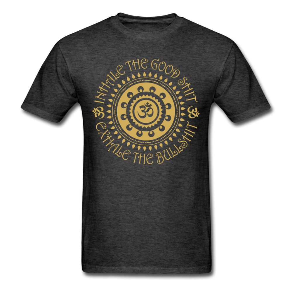 Inhale the good shit exhale the bullshit Unisex T-Shirt-Unisex Classic T-Shirt | Fruit of the Loom 3930-Teelime | shirts-hoodies-mugs