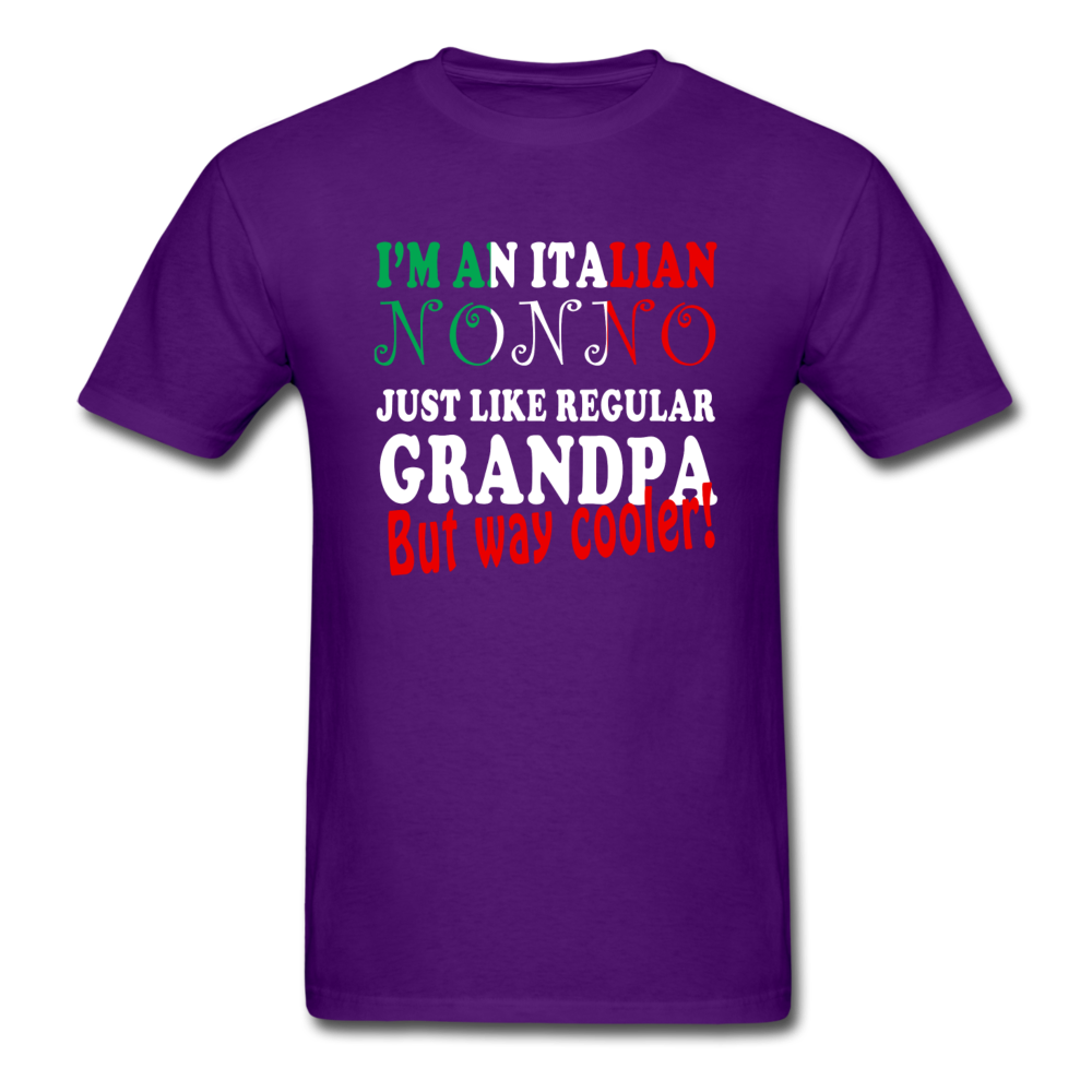 Italian nonno just like regular grandpa but way cooler! Unisex T-Shirt-Unisex Classic T-Shirt | Fruit of the Loom 3930-Teelime | shirts-hoodies-mugs