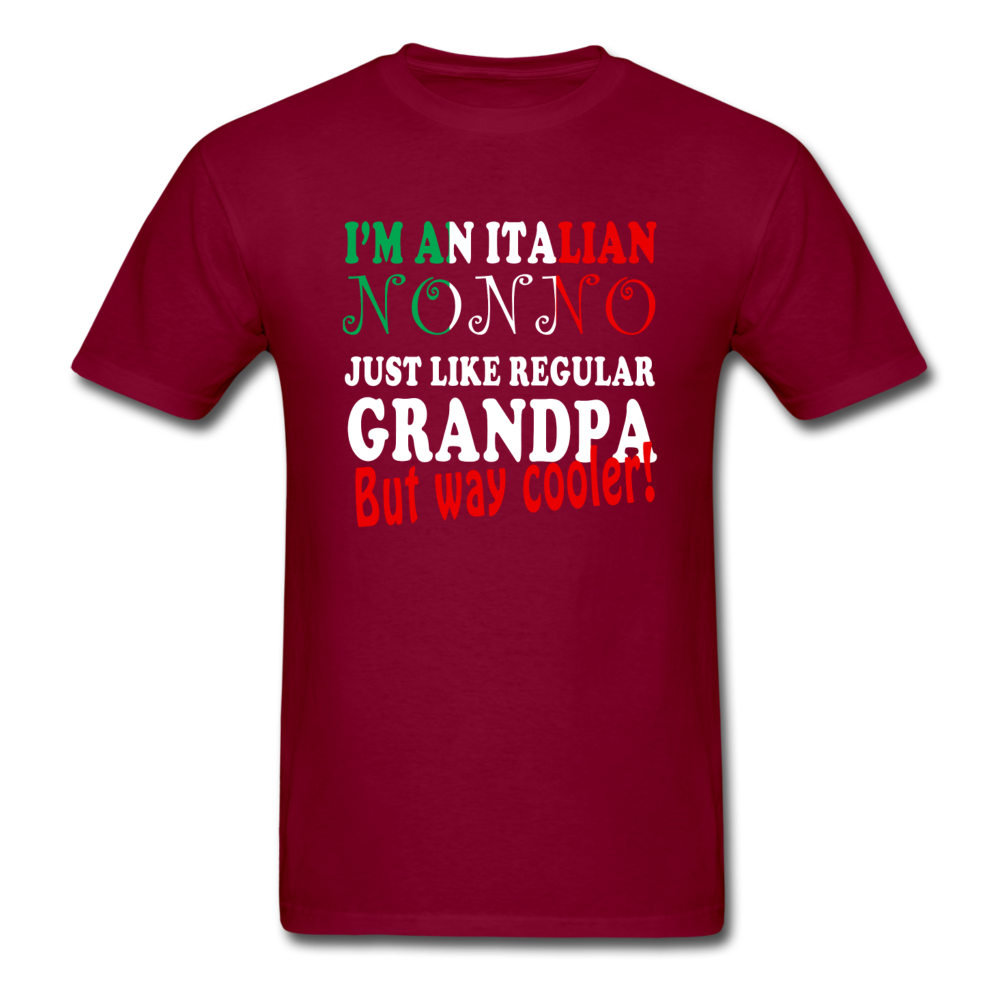 Italian nonno just like regular grandpa but way cooler! Unisex T-Shirt-Unisex Classic T-Shirt | Fruit of the Loom 3930-Teelime | shirts-hoodies-mugs