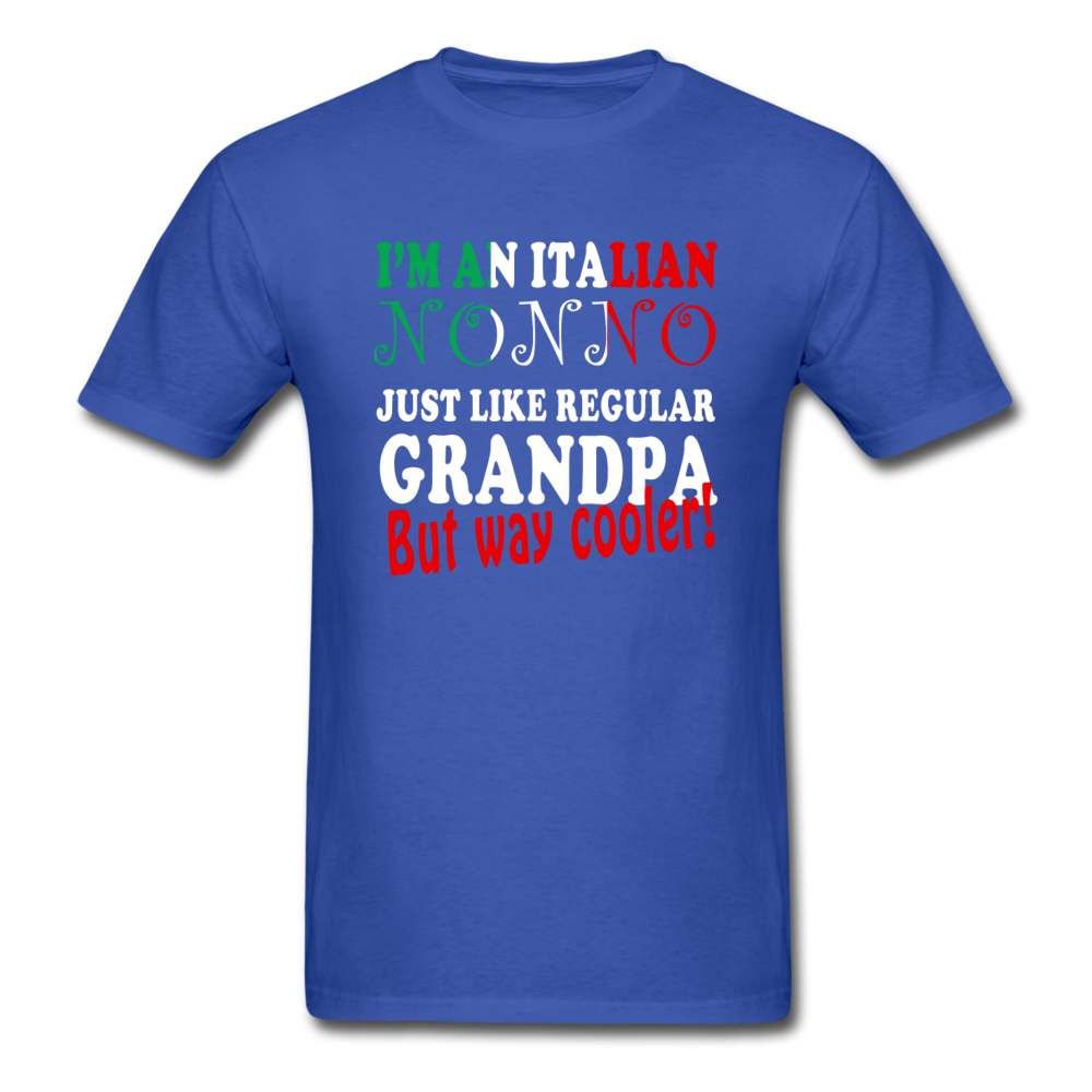 Italian nonno just like regular grandpa but way cooler! Unisex T-Shirt-Unisex Classic T-Shirt | Fruit of the Loom 3930-Teelime | shirts-hoodies-mugs