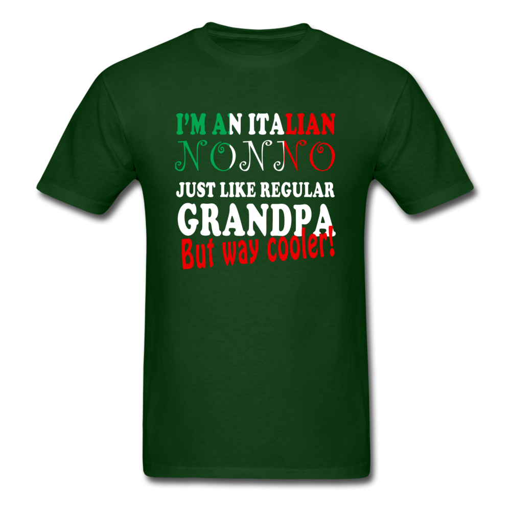 Italian nonno just like regular grandpa but way cooler! Unisex T-Shirt-Unisex Classic T-Shirt | Fruit of the Loom 3930-Teelime | shirts-hoodies-mugs
