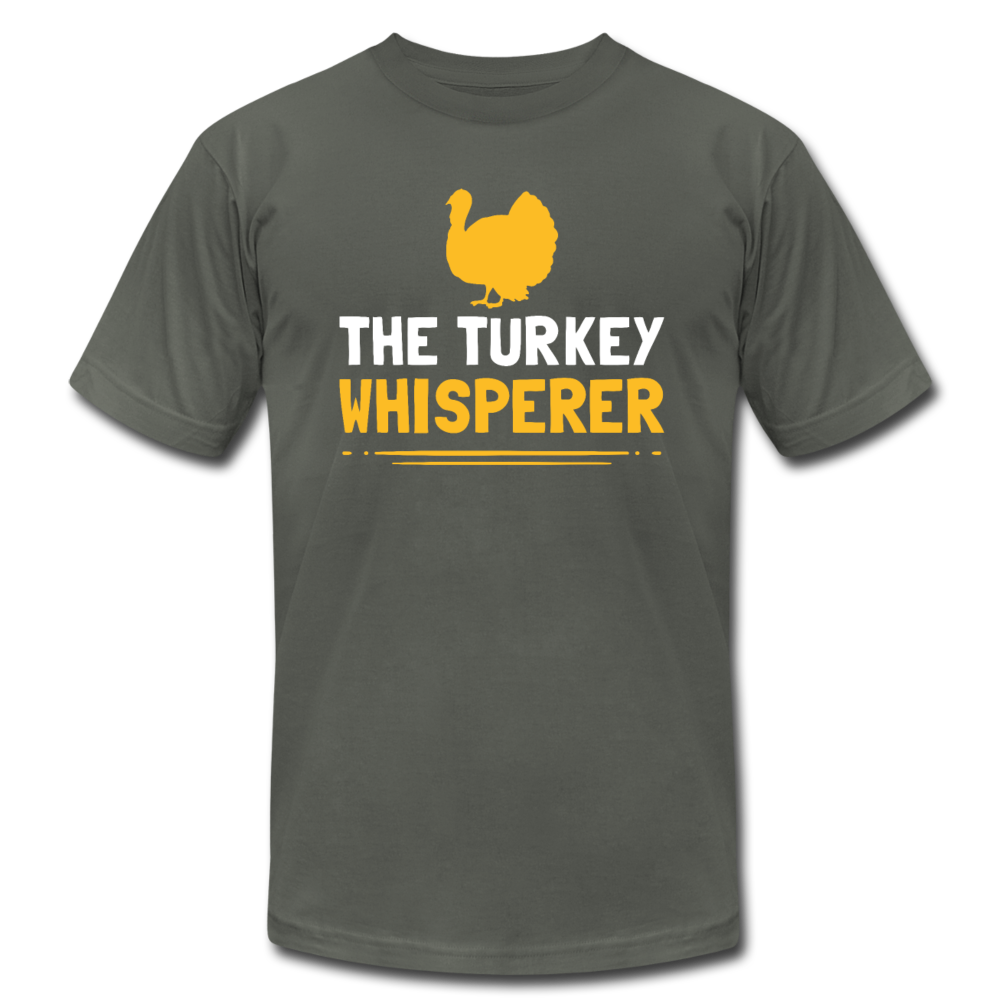 Turkey Whisperer Unisex Canvas T-Shirt-Unisex Jersey T-Shirt | Bella + Canvas 3001-Teelime | shirts-hoodies-mugs