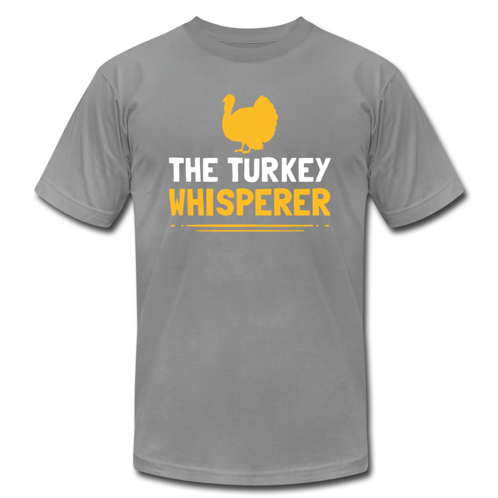 Turkey Whisperer Unisex Canvas T-Shirt-Unisex Jersey T-Shirt | Bella + Canvas 3001-Teelime | shirts-hoodies-mugs