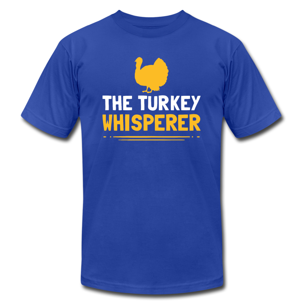 Turkey Whisperer Unisex Canvas T-Shirt-Unisex Jersey T-Shirt | Bella + Canvas 3001-Teelime | shirts-hoodies-mugs