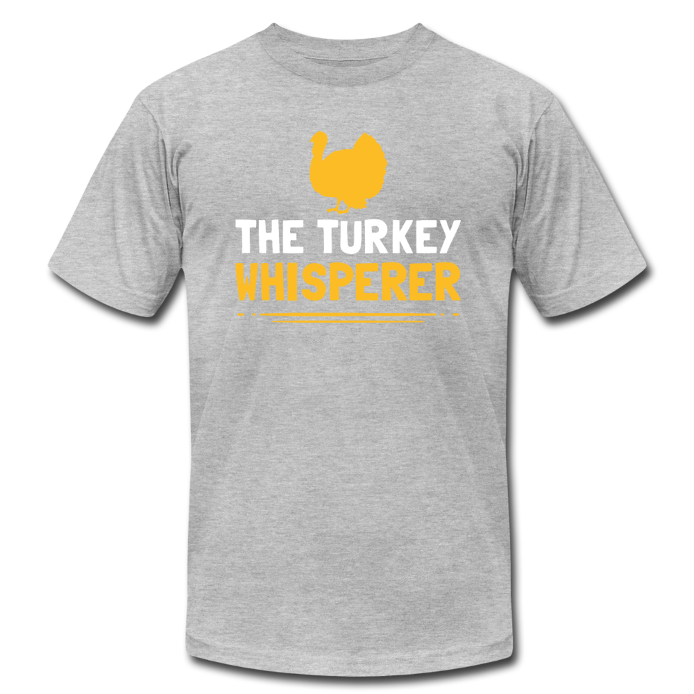 Turkey Whisperer Unisex Canvas T-Shirt-Unisex Jersey T-Shirt | Bella + Canvas 3001-Teelime | shirts-hoodies-mugs
