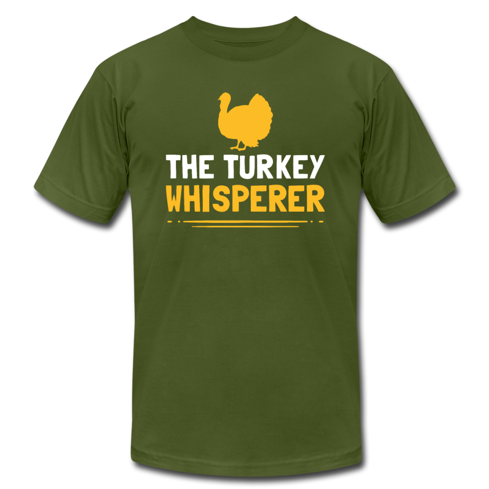 Turkey Whisperer Unisex Canvas T-Shirt-Unisex Jersey T-Shirt | Bella + Canvas 3001-Teelime | shirts-hoodies-mugs