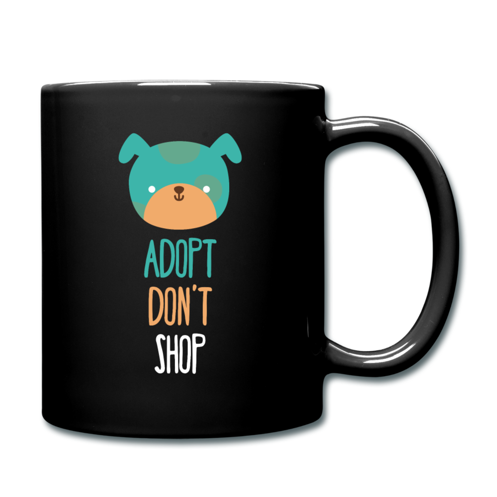 Adopt don't shop - Dog Full color Mug-Full Color Mug | BestSub B11Q-Teelime | shirts-hoodies-mugs