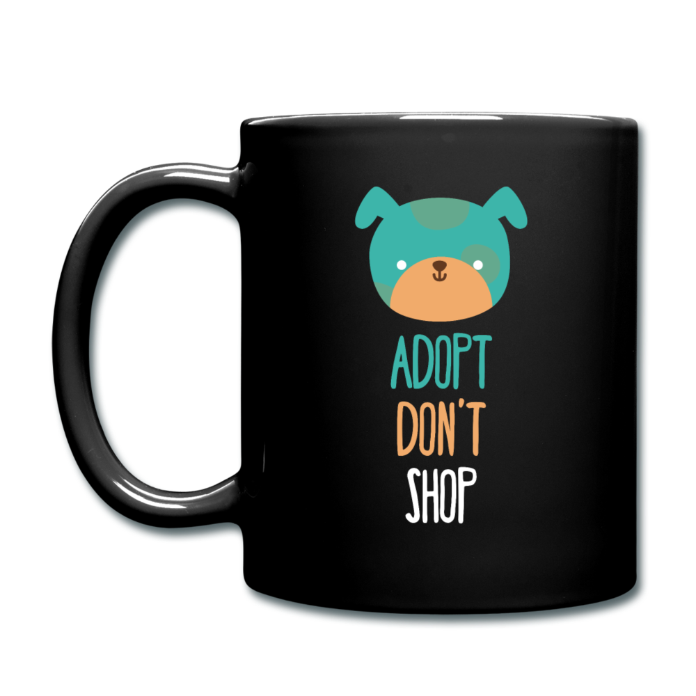 Adopt don't shop - Dog Full color Mug-Full Color Mug | BestSub B11Q-Teelime | shirts-hoodies-mugs