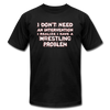 I don't need an intervention I realize I have a Wrestling problem Unisex Canvas T-Shirt-Unisex Jersey T-Shirt | Bella + Canvas 3001-Teelime | shirts-hoodies-mugs