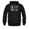 Swimming - Your wife My wife Unisex Hoodie-Men's Hoodie | Hanes P170-Teelime | shirts-hoodies-mugs