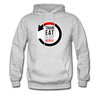 Train Eat Sleep Repeat Unisex Hoodie-Men's Hoodie | Hanes P170-Teelime | shirts-hoodies-mugs