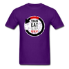 Train Eat Sleep Repeat Unisex T-Shirt-Unisex Classic T-Shirt | Fruit of the Loom 3930-Teelime | shirts-hoodies-mugs