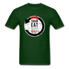 Train Eat Sleep Repeat Unisex T-Shirt-Unisex Classic T-Shirt | Fruit of the Loom 3930-Teelime | shirts-hoodies-mugs