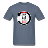 Train Eat Sleep Repeat Unisex T-Shirt-Unisex Classic T-Shirt | Fruit of the Loom 3930-Teelime | shirts-hoodies-mugs