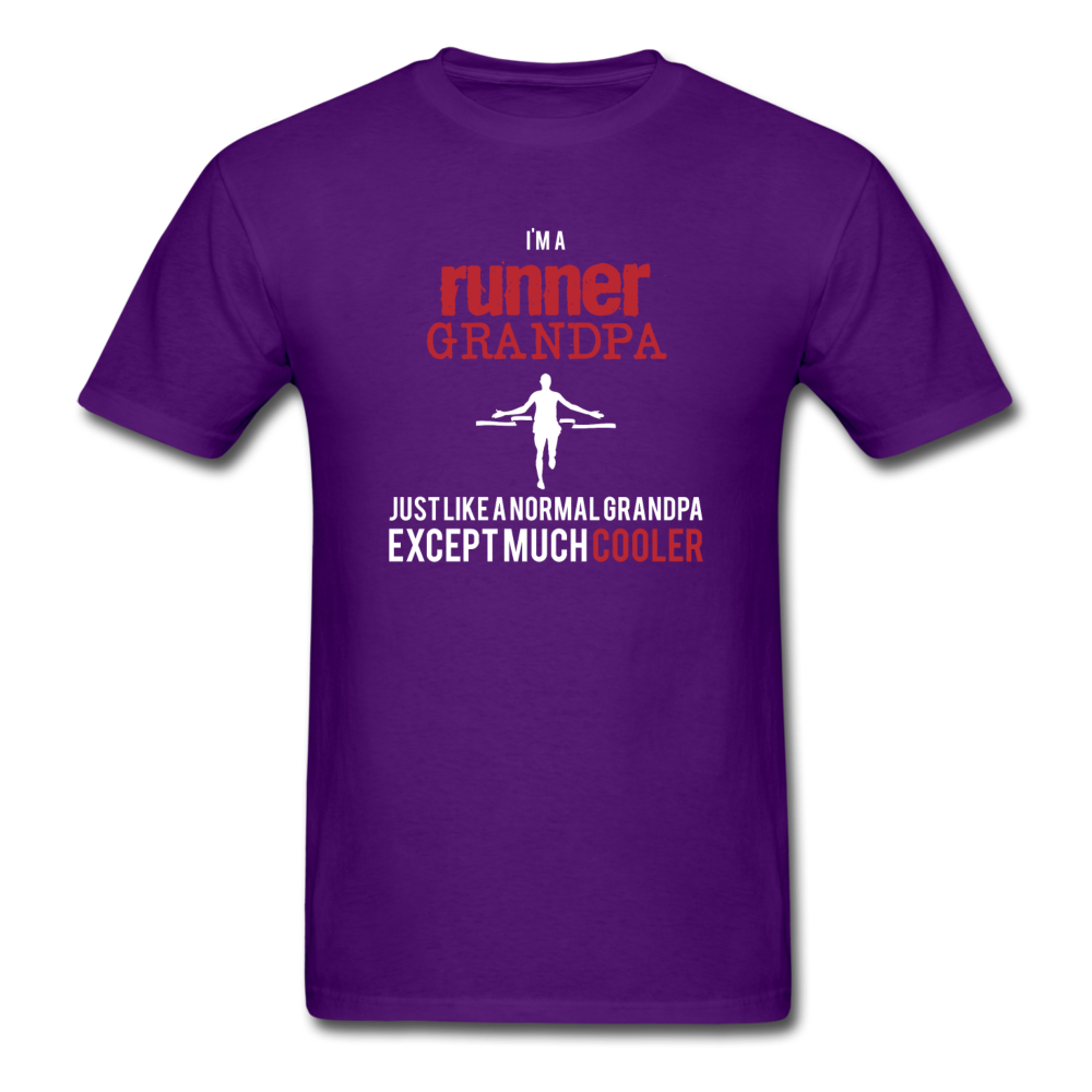 I'm a runner grandpa just like a normal grandpa except much cooler Unisex T-Shirt-Unisex Classic T-Shirt | Fruit of the Loom 3930-Teelime | shirts-hoodies-mugs