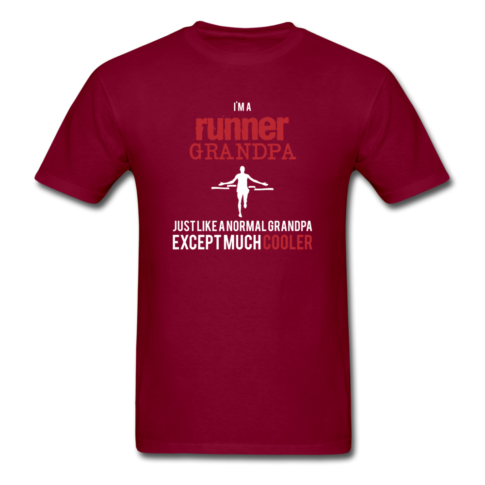 I'm a runner grandpa just like a normal grandpa except much cooler Unisex T-Shirt-Unisex Classic T-Shirt | Fruit of the Loom 3930-Teelime | shirts-hoodies-mugs