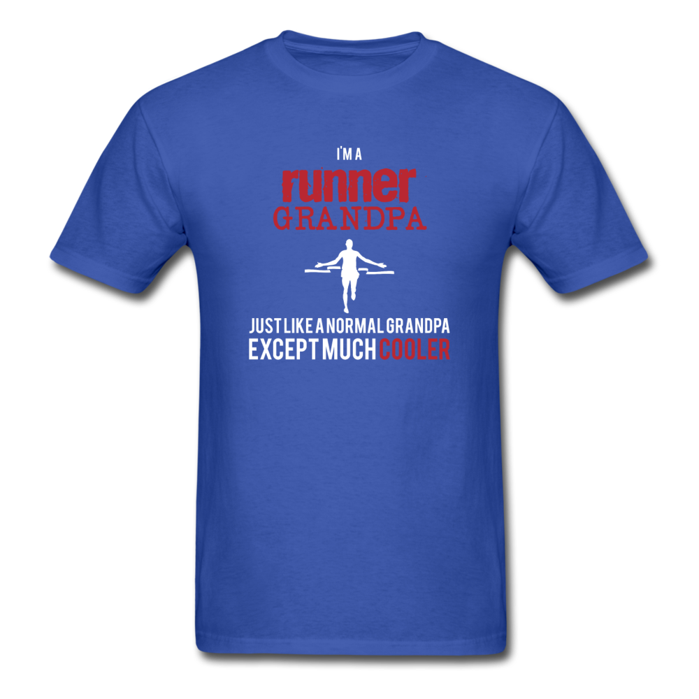 I'm a runner grandpa just like a normal grandpa except much cooler Unisex T-Shirt-Unisex Classic T-Shirt | Fruit of the Loom 3930-Teelime | shirts-hoodies-mugs