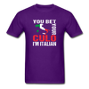 You bet your culo I'm Italian Unisex T-Shirt-Unisex Classic T-Shirt | Fruit of the Loom 3930-Teelime | shirts-hoodies-mugs